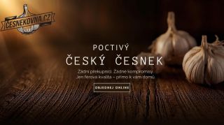 Poctivý český česnek přímo od prověřeného dodavatele. Bez kompromisů, jen pravá kvalita. Nakupujte online na...